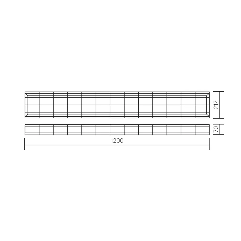 Панель светодиодная Varton 1200/212/70 PRS 60 Вт 1200x212 мм 7200 K IP40 82656336 STLM-2016596  - Вид №8