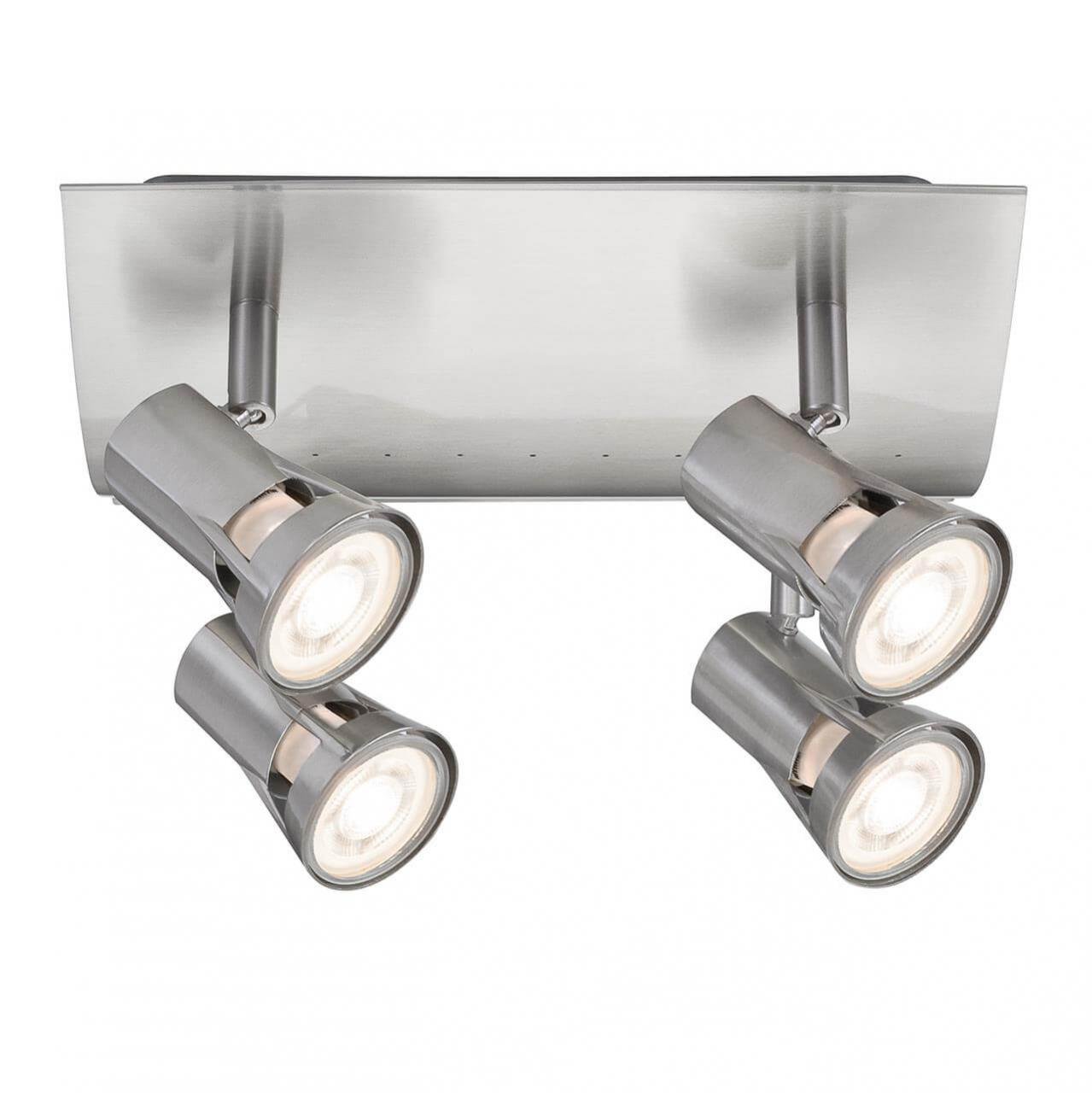 Спот потолочный на 4 лампы никель Teja 66701 PAULMANN TEJA 00-3891903 Никель  - Вид №1