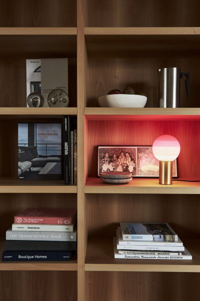 085719 Настольный светильник M розово-графитовый Marset Dipping Light  - Вид №1