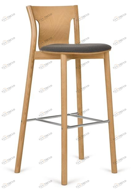 Paged Высокий табурет из бука со встроенной подушкой Tolo sun-id-1391100