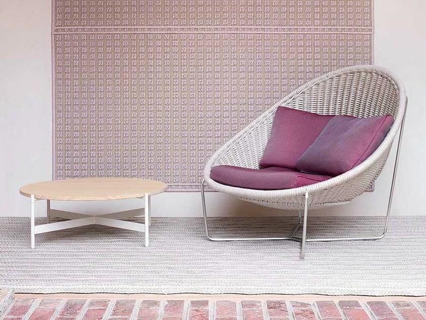 Paola Lenti Низкий круглый садовый столик accoya® Heron sun-id-1400091 - Вид №2