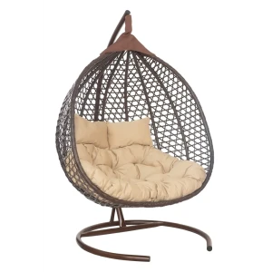 91732909 Кресло подвесное Laura outdoor FID 302 Фиджи 2-х местные до 140 кг коричневый STLM-1463273