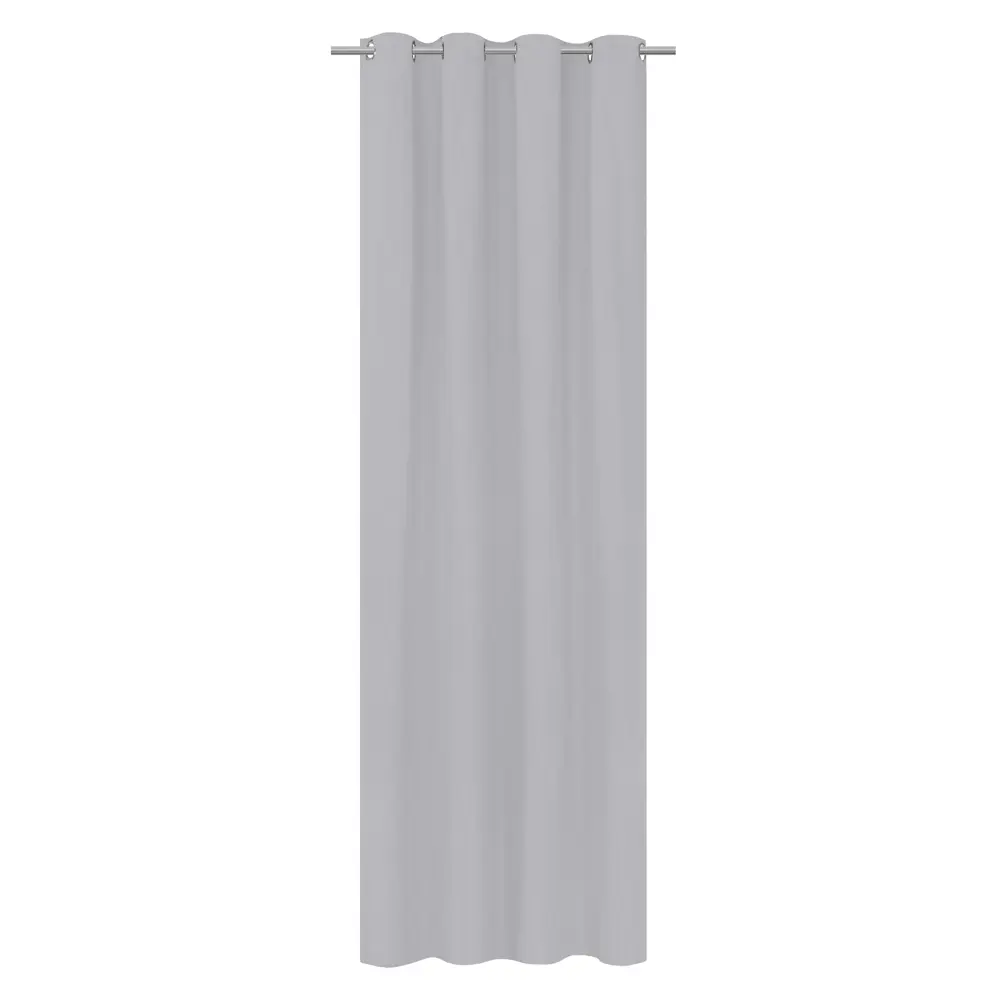 Штора на люверсах Inspire Danae 140x280 см цвет светло-серый Granit 5 STLM-2105861