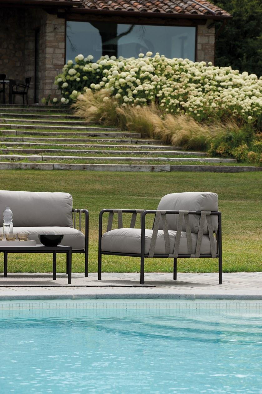 Vermobil Садовое кресло из акриловой ткани с подлокотниками Miami Mi669 - Вид №5