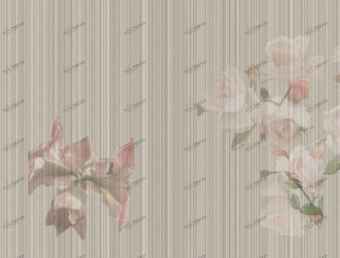 Tecnografica Обои с цветочными мотивами Collezioni d'arte 61208