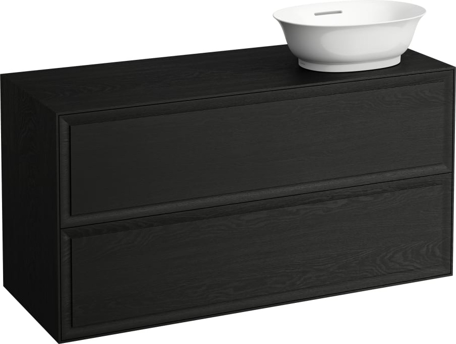 H4060840851701 Шкафчик 1200, 2 ящика, с отверстием справа, совместим с раковиной-чашей 812850, 812851, 812852, 812853 LAUFEN PRO - Вид №2