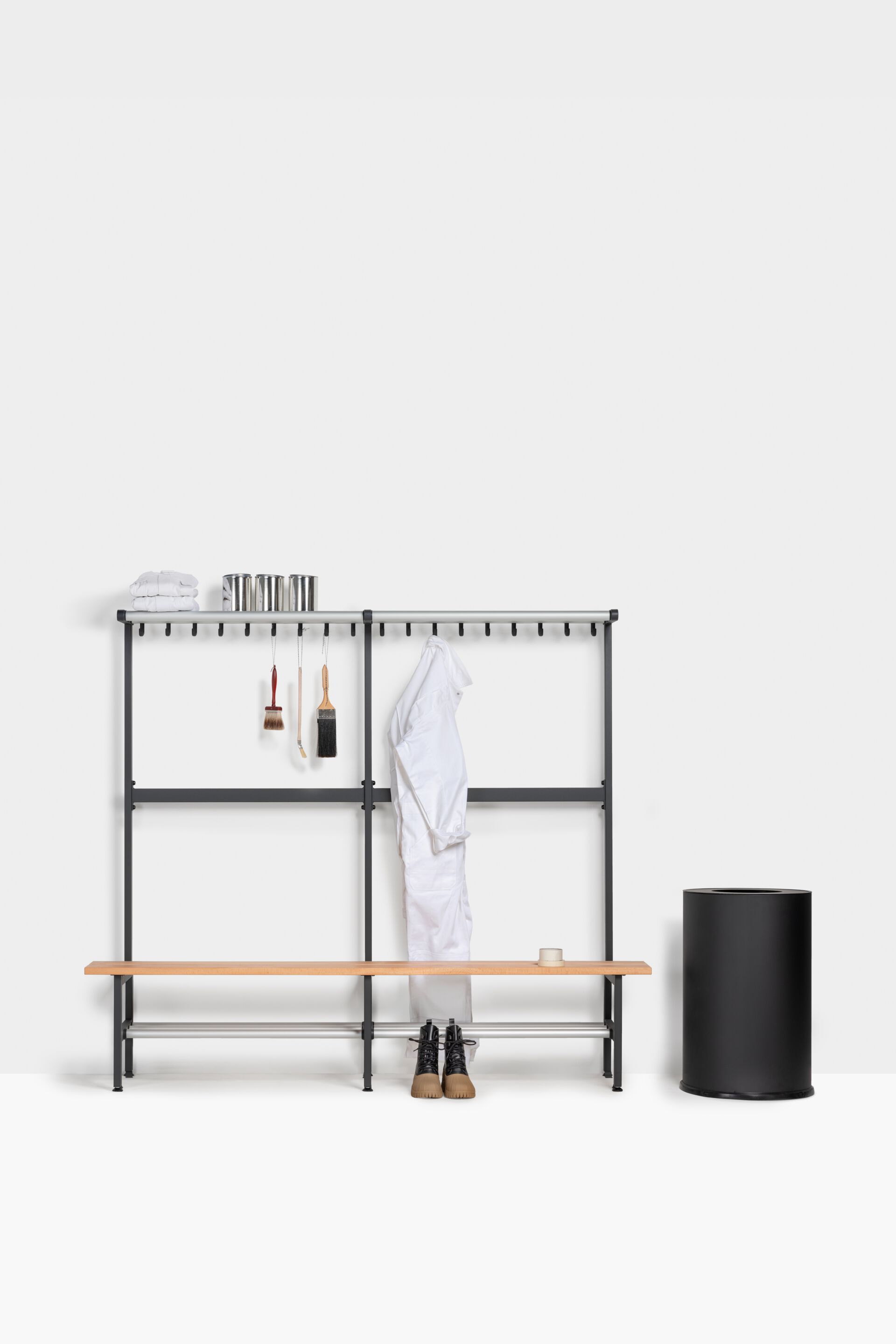 Стальная стойка для мусора с порошковым покрытием с крышкой FUNCTIONALS Revolved ARCH-00149185 - Вид №24