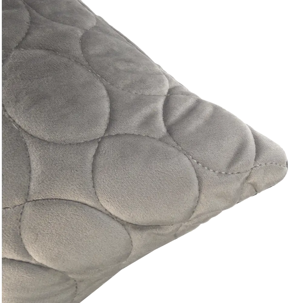 Подушка Овалы 50x50 см цвет серый LINEN WAY STLM-2160448 - Вид №2