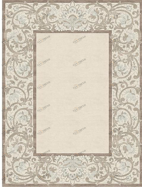 Tapis Rouge Прямоугольный коврик ручной работы Dentelle Tr1362