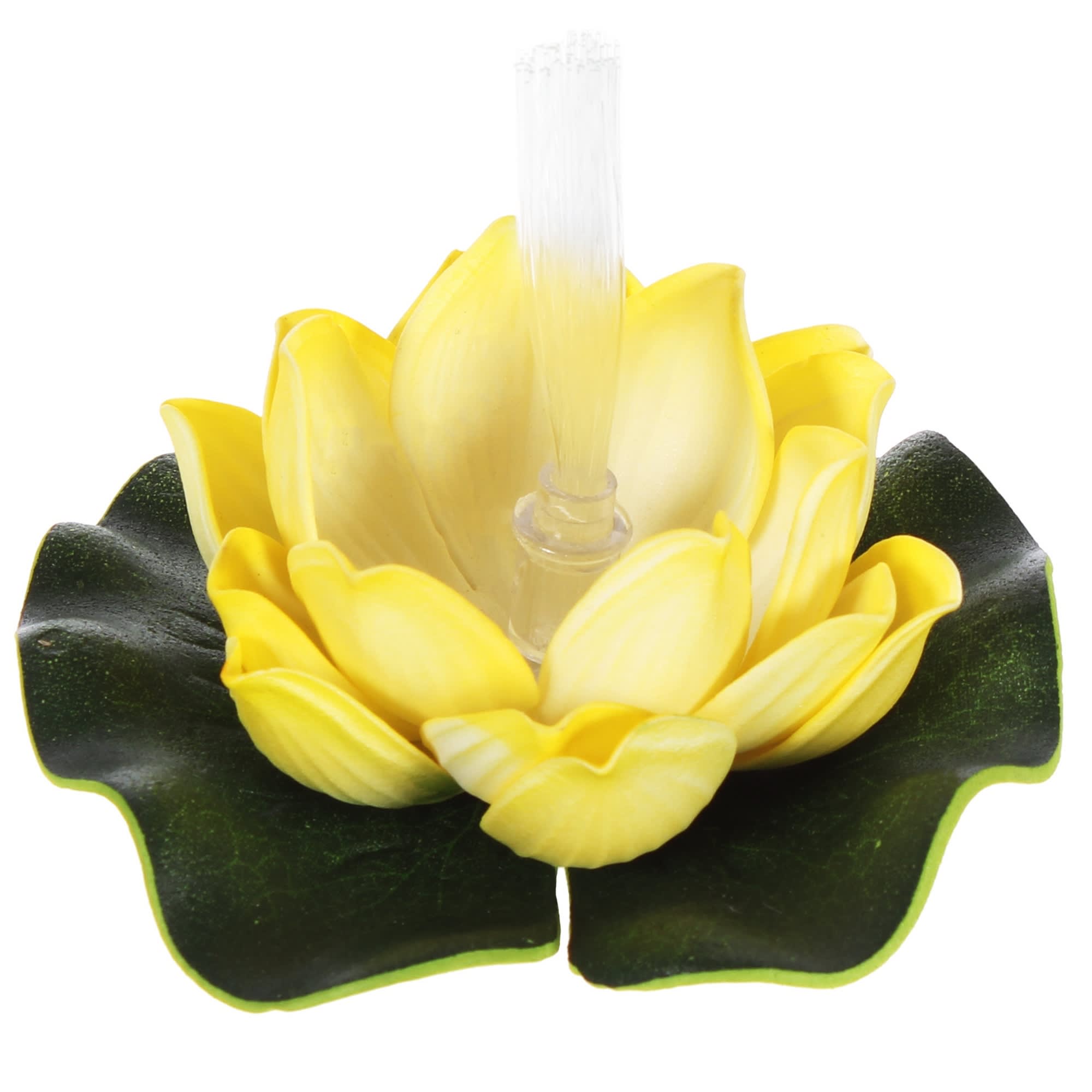 18632145 Фигура садовая для водоёмов «Кувшинка» LED подсветка, 10 см Santreyd 