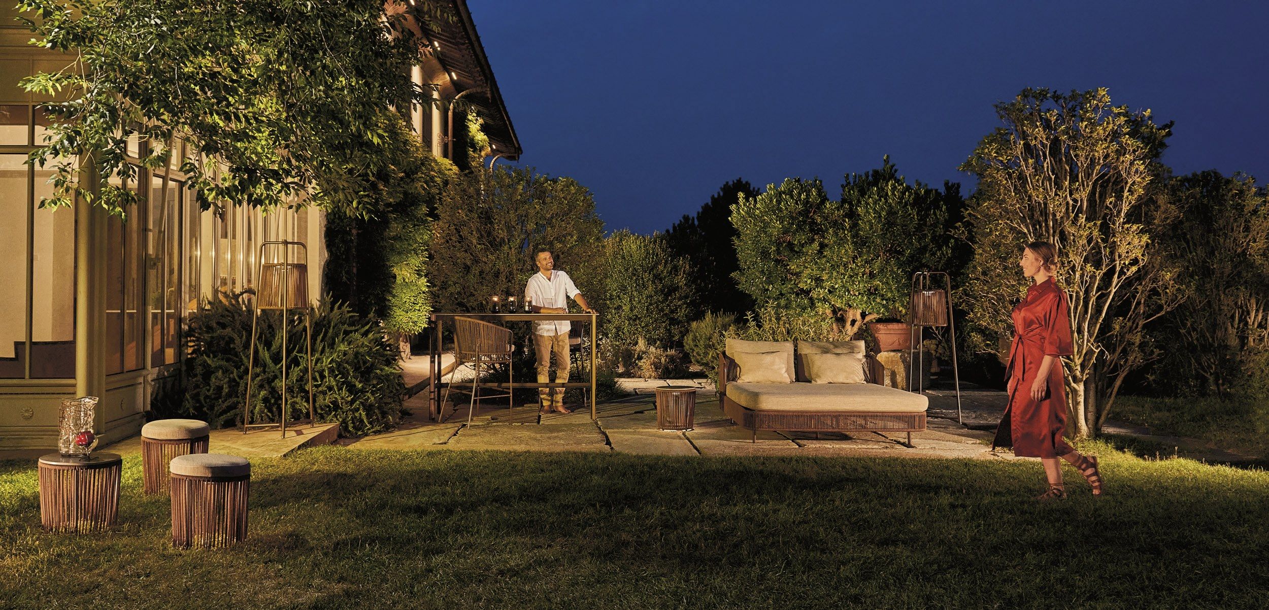 Высокий алюминиевый садовый стол с порошковым покрытием Varaschin ARCH-00022231 - Вид №17