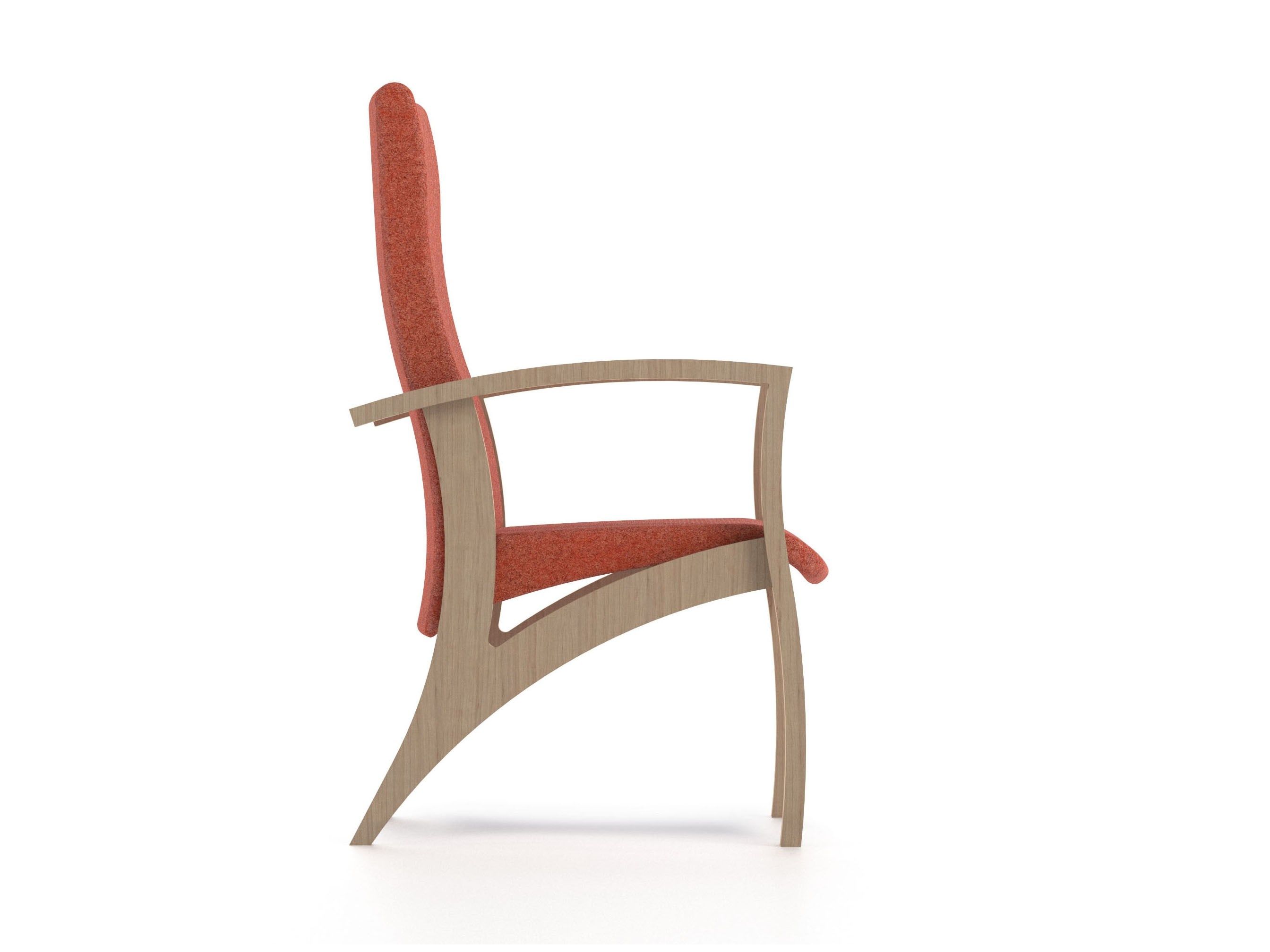 Тканевое кресло с высокой спинкой PIAVAL THEOREMA-Health &amp ARCH-00133054 - Вид №2