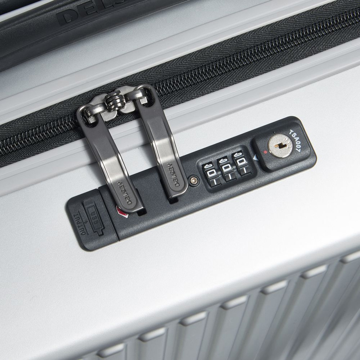 2173803 11 Чемодан 2173803 S Delsey Securitime Zip  - Вид №4