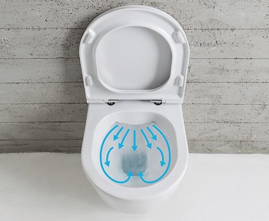 Mds03.bi - mds02.bi Подвесной унитаз настенный Белый Ceramica Globo 4ALL Италия - Вид №2