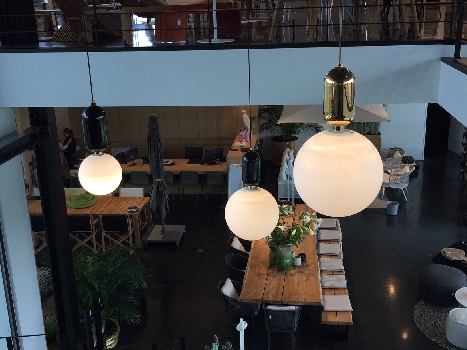 Керамическая и опаловая стеклянная подвесная лампа PARACHILNA Aballs ARCH-00061642 - Вид №42