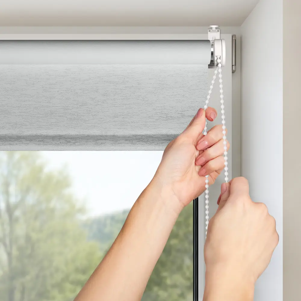 Штора рулонная Shine 40x160 см серая PRAKTO STLM-2149476 - Вид №5