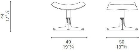 Poltrona Frau Вращающееся кресло La collezione - divani e poltrone sun-id-1422990 - Вид №3