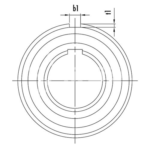 IS827 Обгонная муфта UKCC35-ZZ (CSK35PP) ISKRA  - Вид №2
