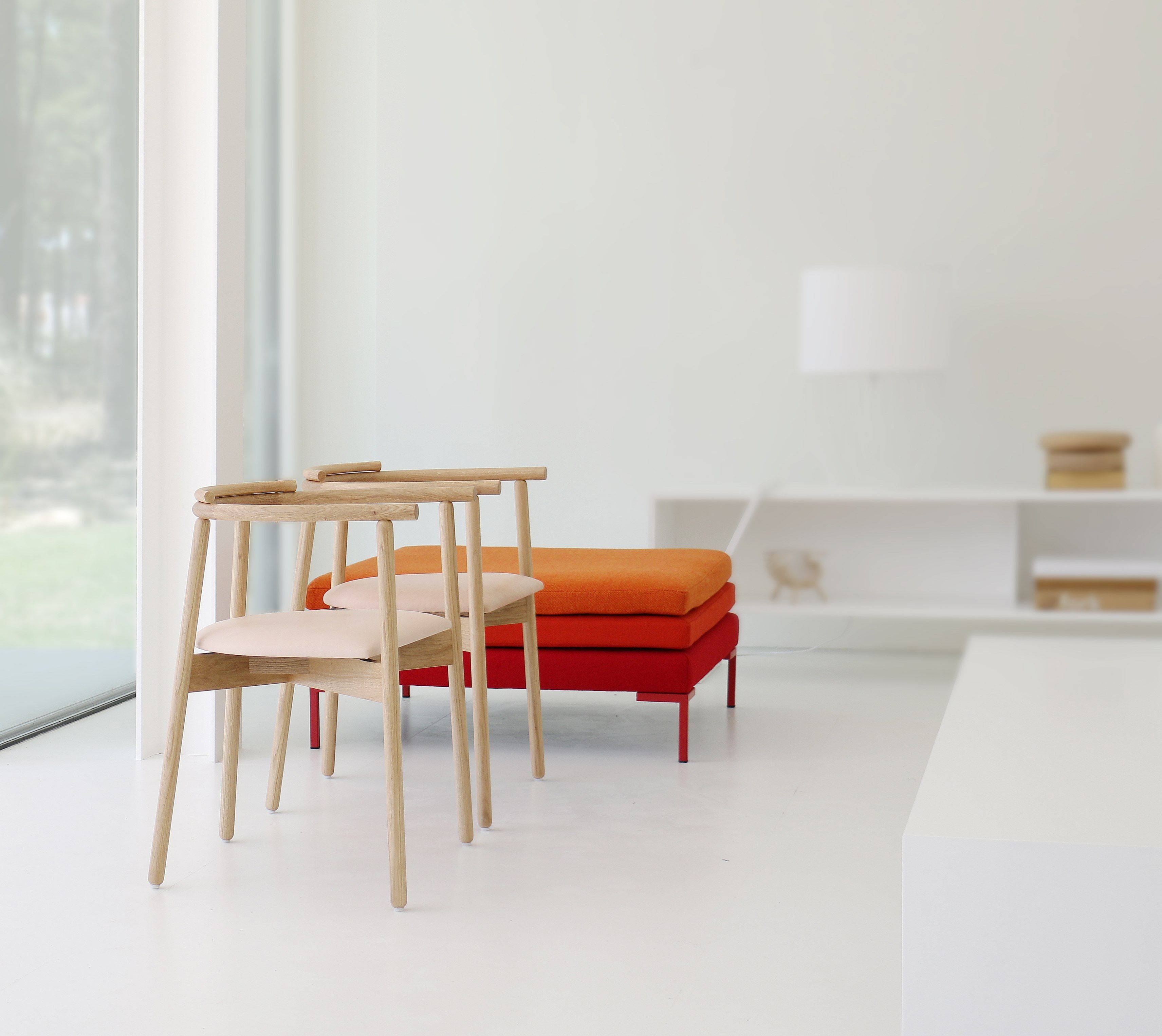 Деревянный стул с подлокотниками Branca Lisboa MARS ARCH-00110426 - Вид №5