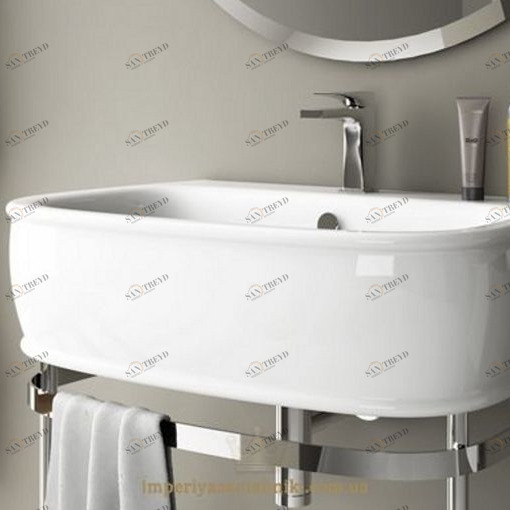 AZL004 Подвесная раковина настенная овальная ArtCeram  белая 