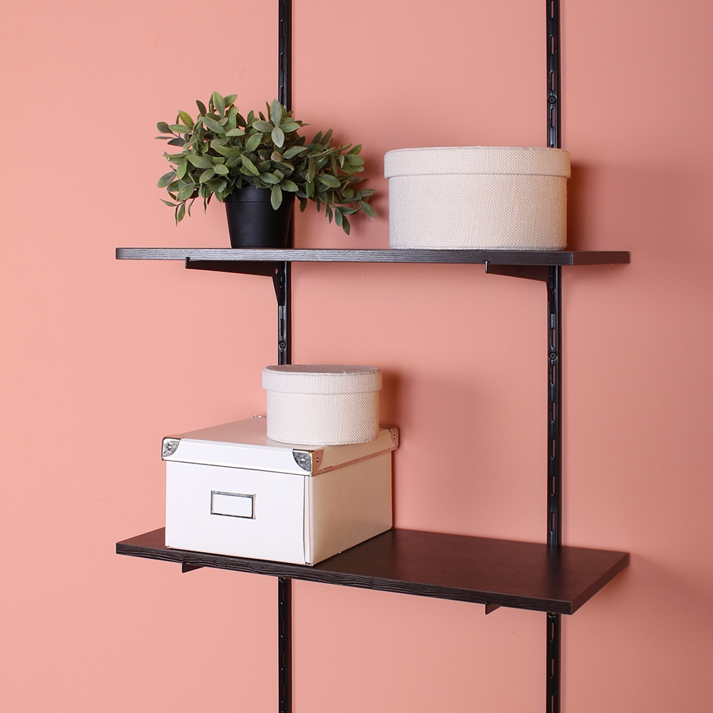 Кронштейн к стеновым стойкам , 415x6x70 мм, черный LJPS0534 Public Steel Россия  - Вид №3