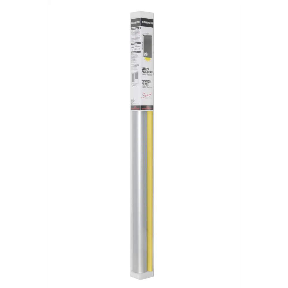 Штора рулонная блэкаут Эскар 70x160 см желтая Lime 5 86792834 STLM-2140000 BLACKOUT - Вид №4