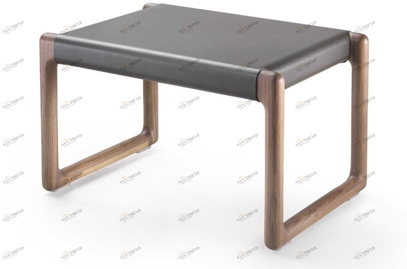 Flexform Низкий стул из кожи Brig sun-id-1468916