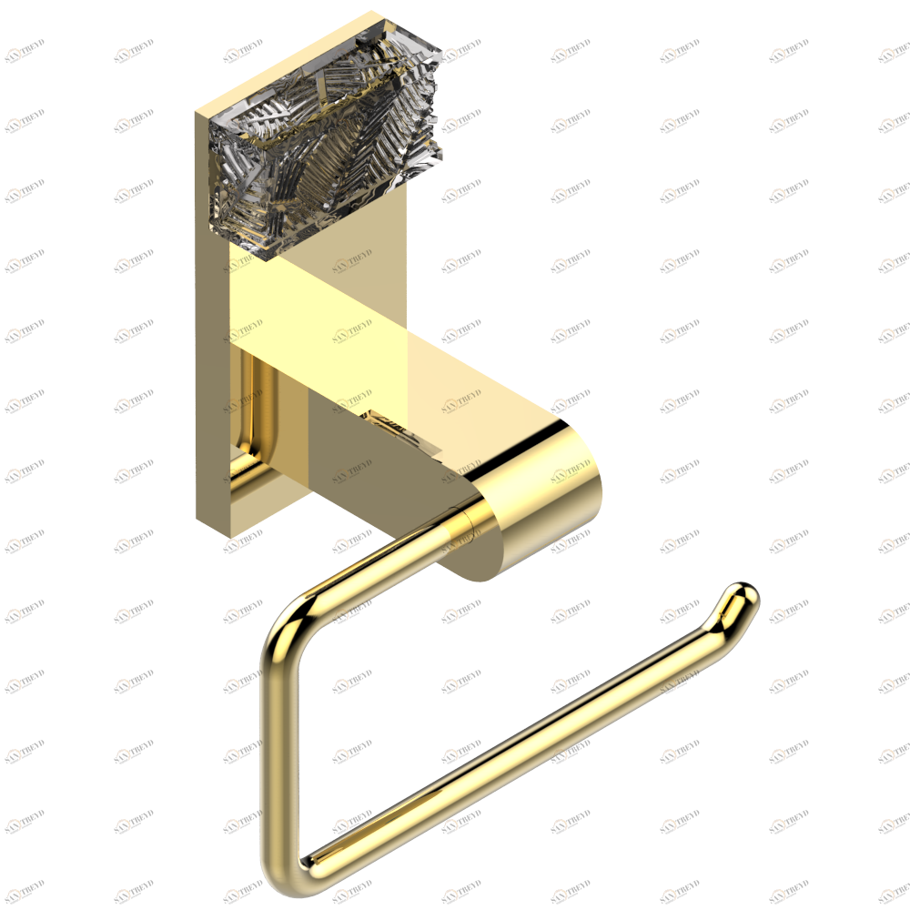 U5F-538A Бумагодержатель настенный без крышки Thg-paris Vegetal Золото U5F-538A CAT.F
