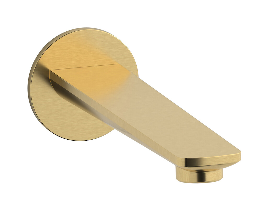 Настенный излив для ванны WE ARE IB c6327os_23 Brushed Gold C-67