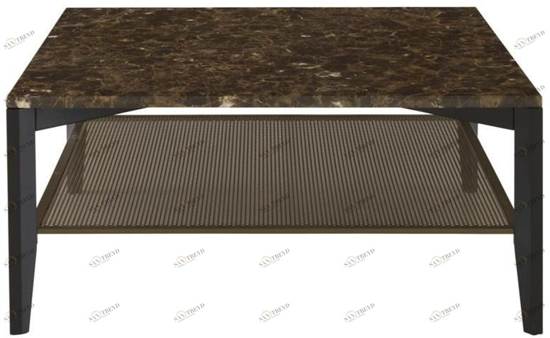 Ligne Roset Квадратный мраморный журнальный столик  19960256-19960257 