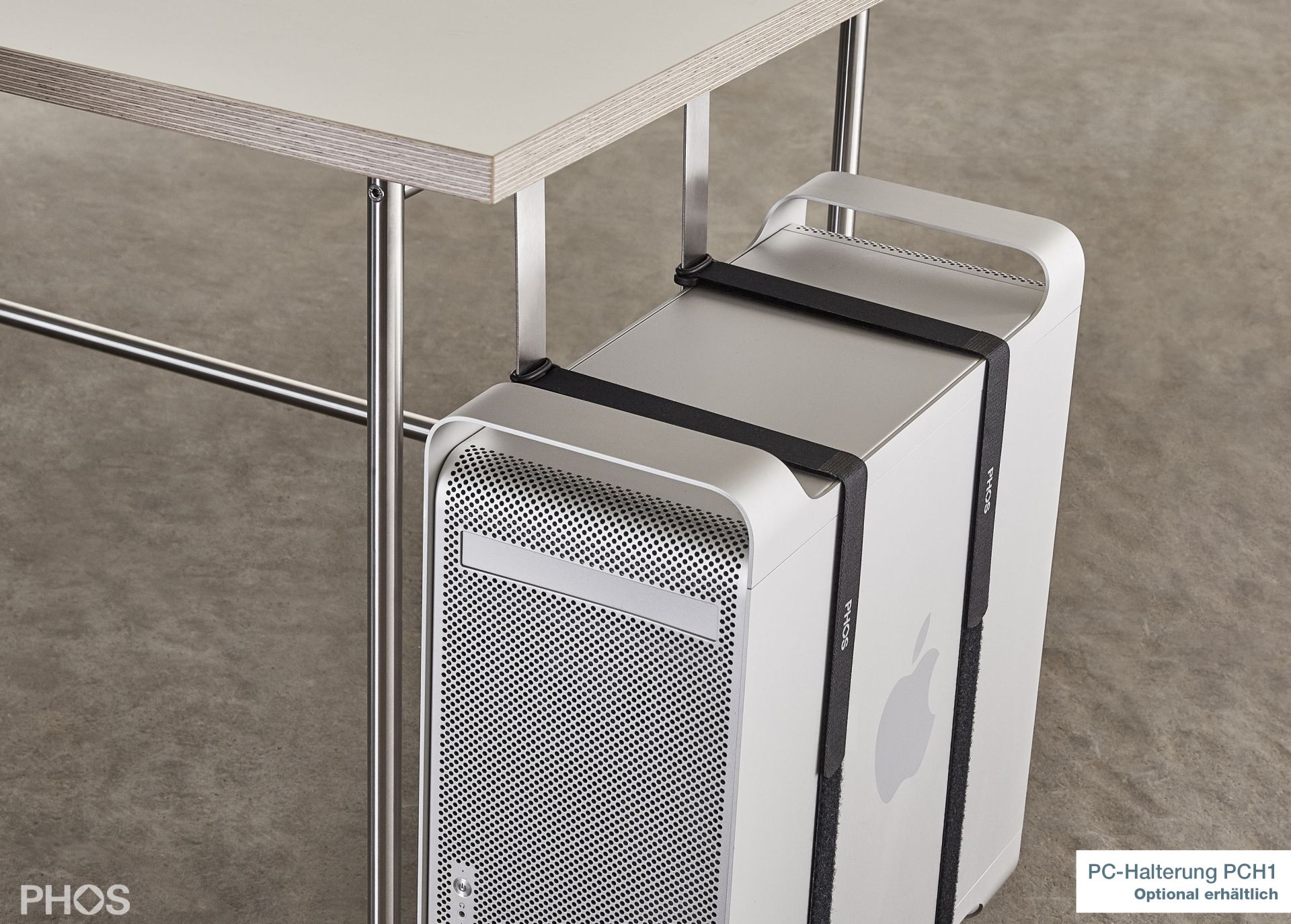 KATI-S1-160x80-MW Карлсруэ стол - письменный стол - белый - 160 х 80 х 75 см. PHOS  - Вид №7