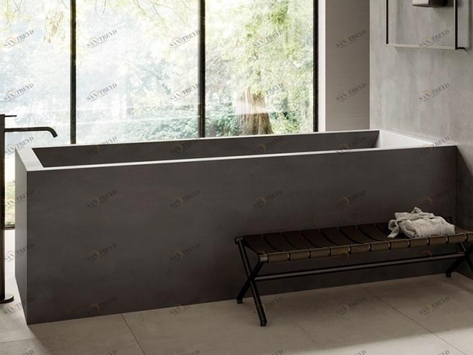 Atlas Plan Настенная плитка из керамогранита под бетон Boost sun-id-1347558