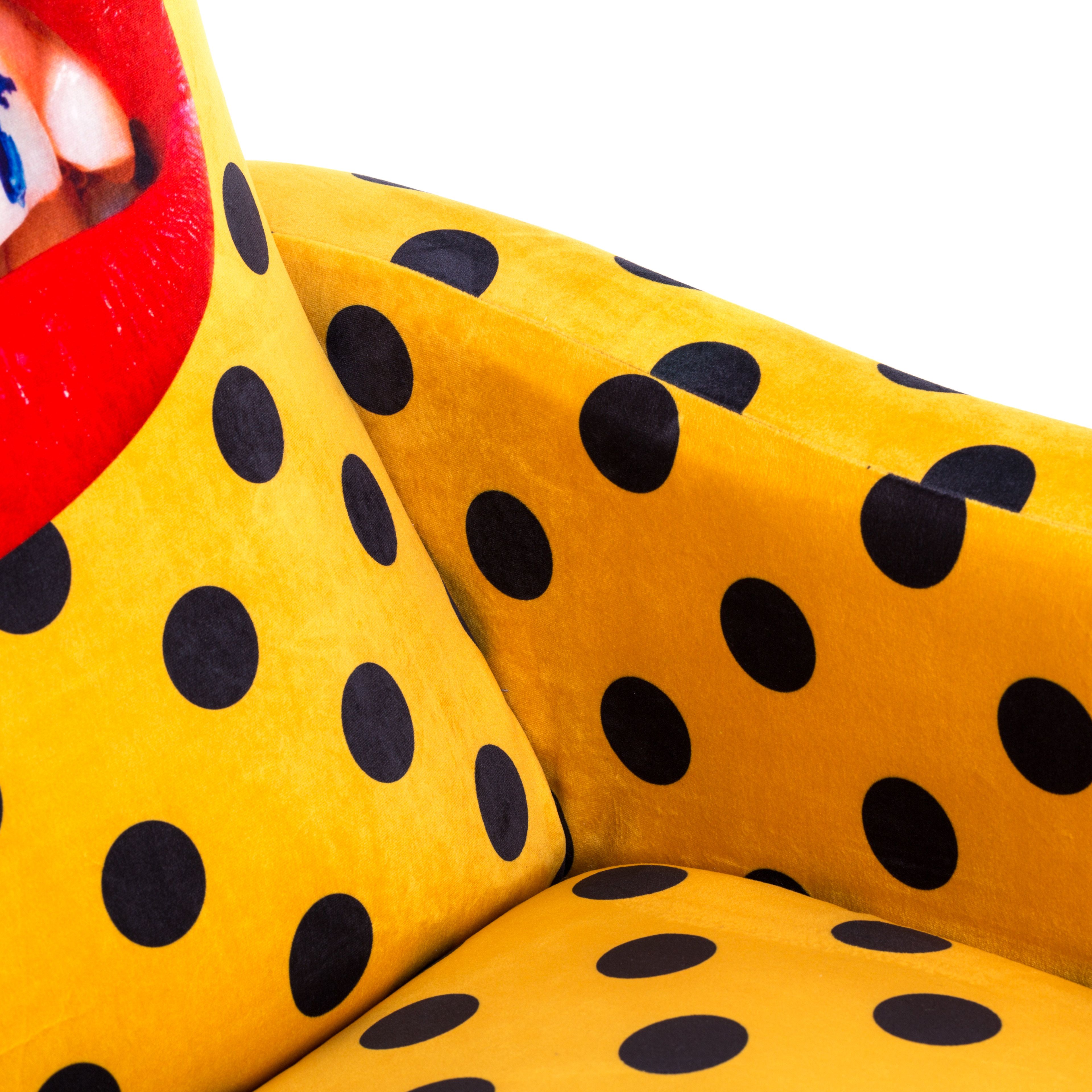 Тканевое кресло с подлокотниками Seletti Seletti wears Toiletpaper ARCH-00106642 - Вид №8