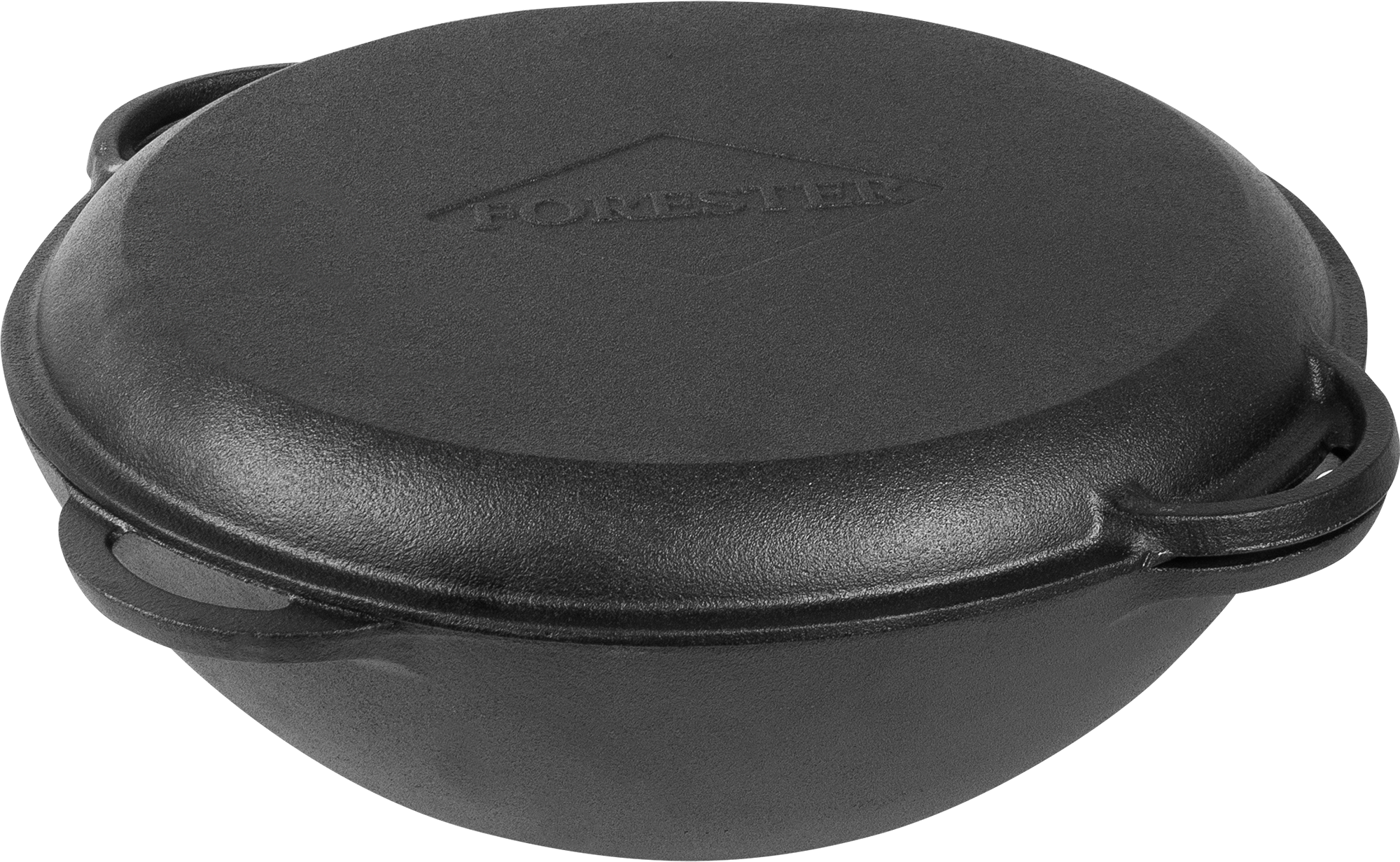 Казан чугунный Santreyd с крышкой-сковородой 9 л для идеального томления 82641669