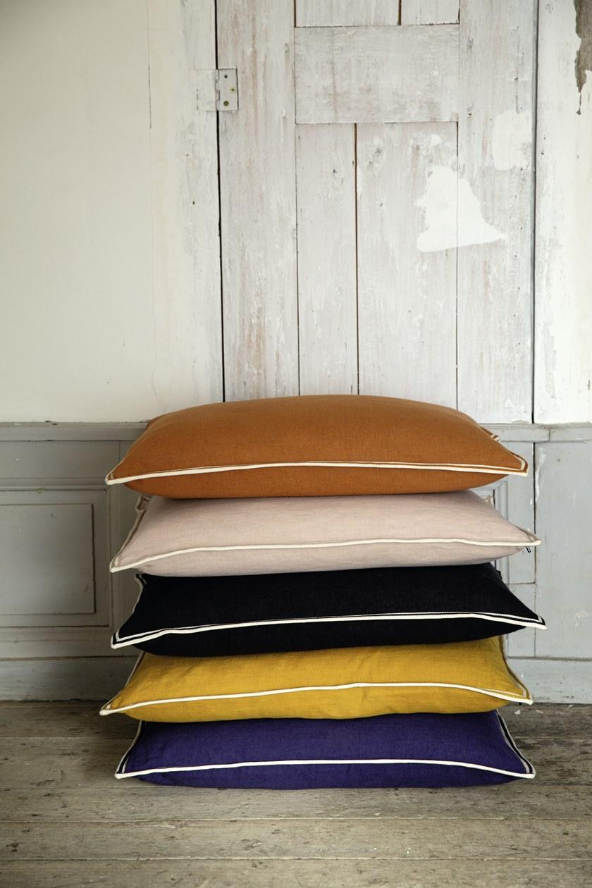 Élitis Простая квадратная льняная подушка sun-id-1454289 - Вид №2