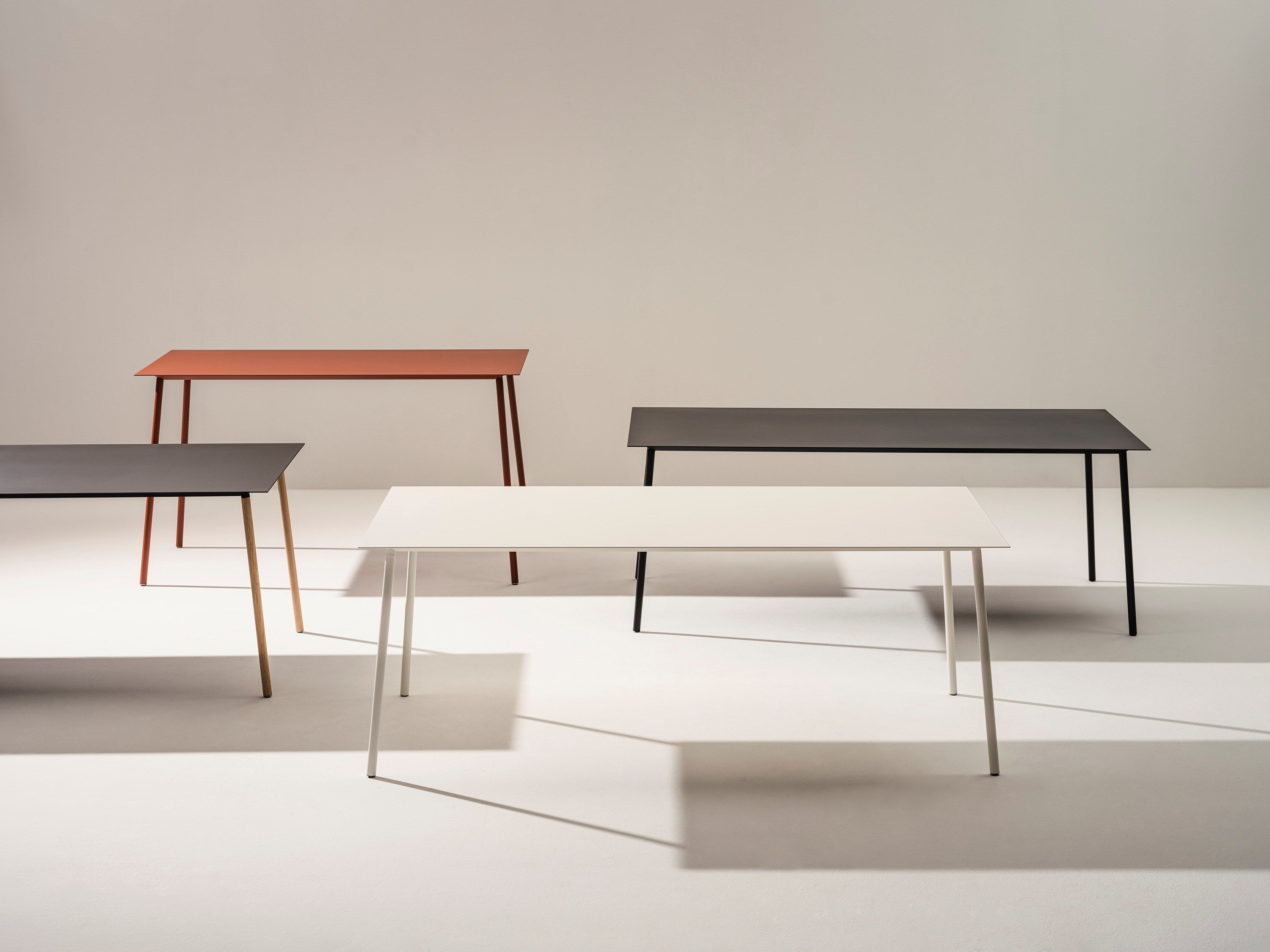 Прямоугольный металлический стол Arper Onemm ARCH-00144259 - Вид №6