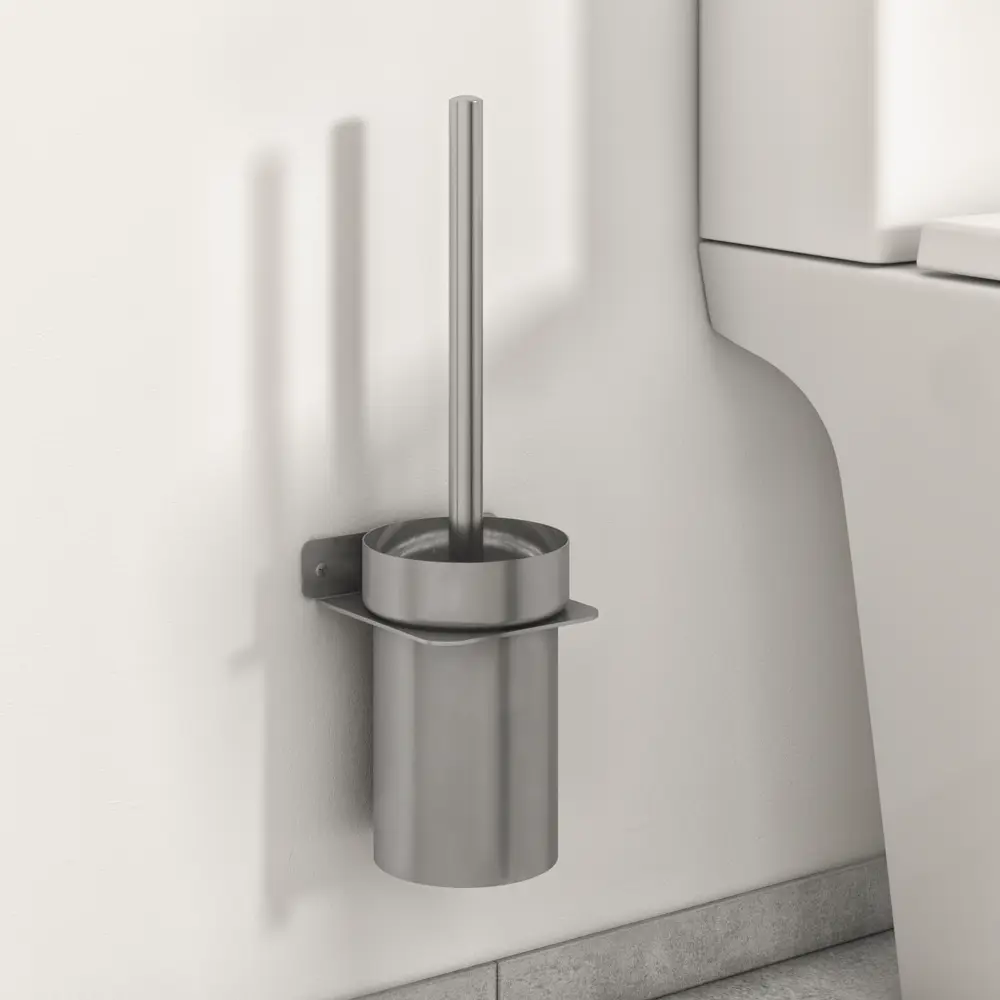 Ершик для унитаза Sensea Mia цвет серый STLM-2199062 - Вид №3