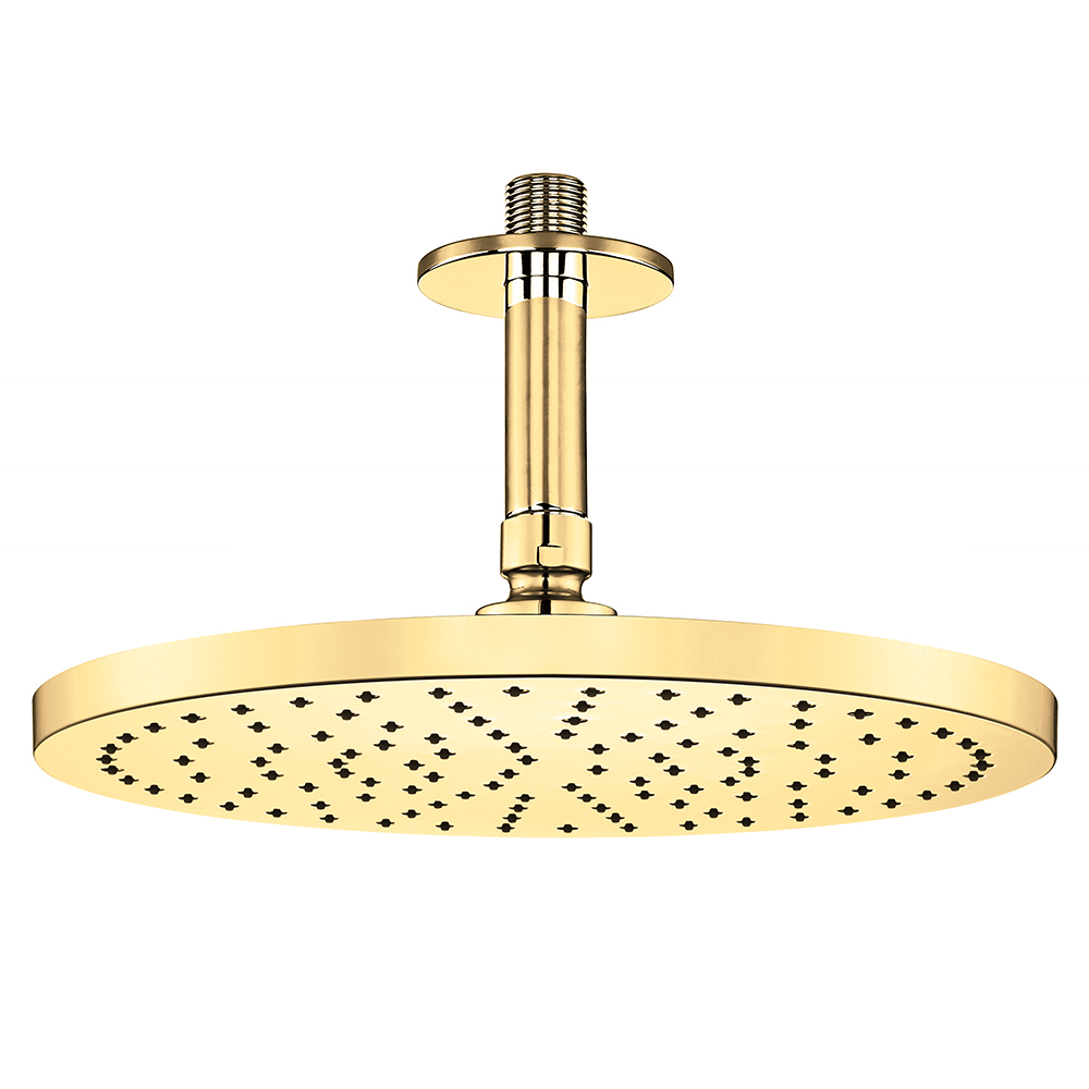 102845033  Душевая лейка Myra - потолок - золотой вид Eca  - Вид №1