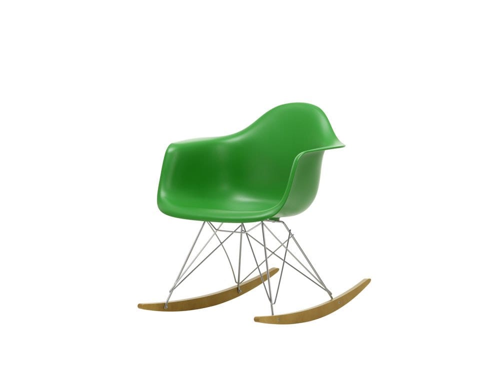 Мягкое тканевое кресло-качалка с подлокотниками VITRA Eames Plastic Chair ARCH-00023828 - Вид №172