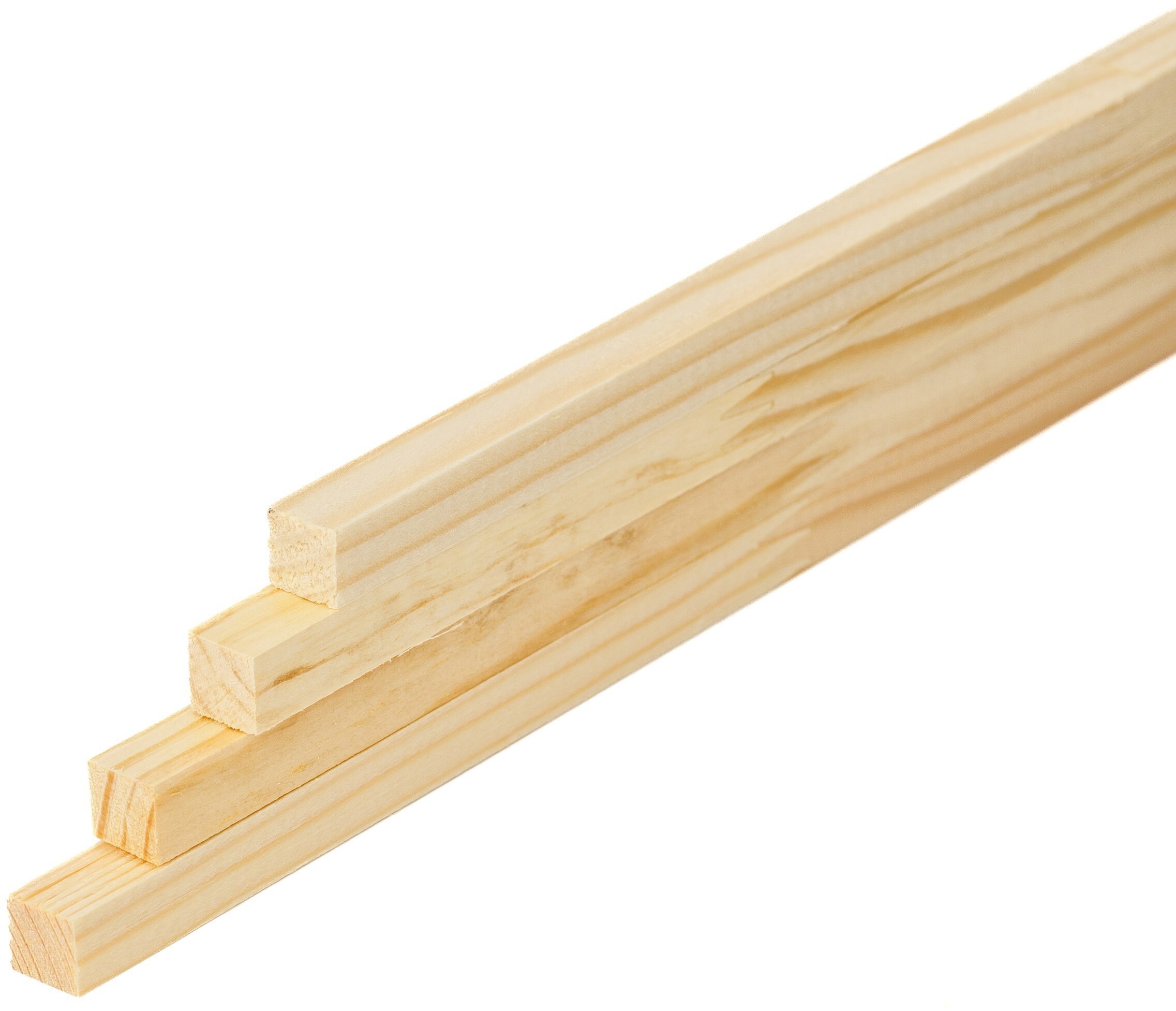 91038337 Брусок Timber&style строганый сращенный 11х11х2200мм сосна сорт Экстра 4шт STLM-0452490 Santreyd