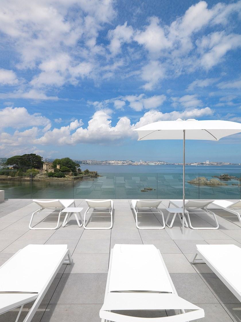 Ezpeleta Шезлонг из алюминия и phifertex® штабелируемый Vila Mu-vla00 - Вид №10