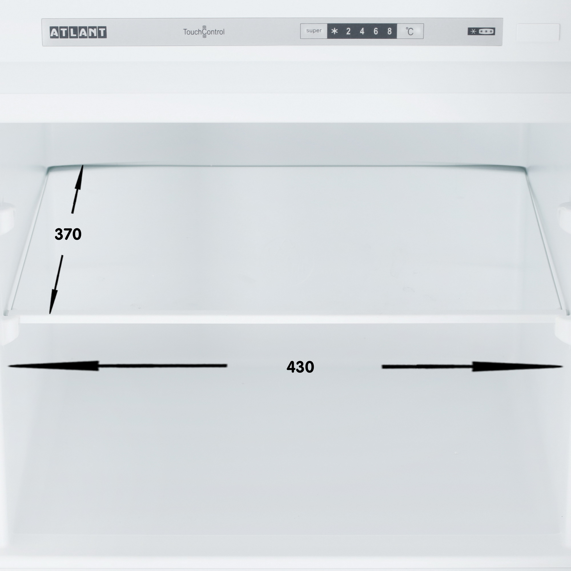 5489816 Холодильник с морозильником   ATLANT ХМ-3635-109 белый STDN-0043654 - Вид №9