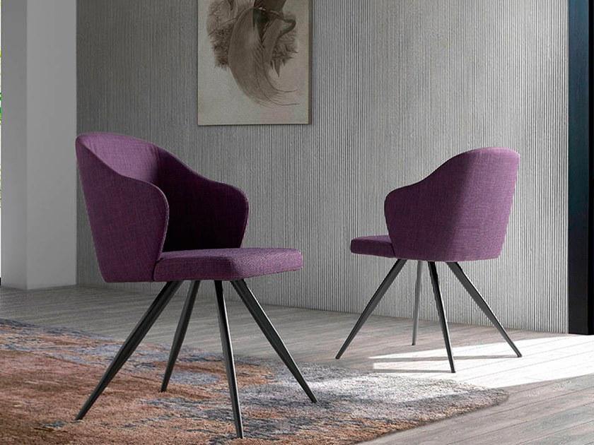 Angel Cerdá Стул из ткани с подлокотниками New chair 4033 f3208 Angel Cerda - Вид №4