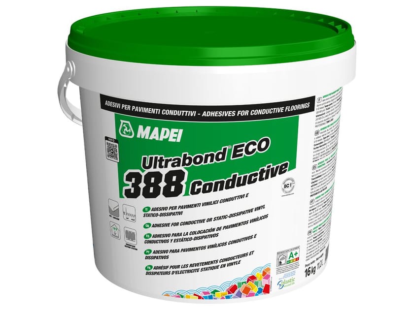 Проводящий и статический-диссипативный виниловый клей для пола MAPEI водно-дисперсионные клеи ARCH-00142325