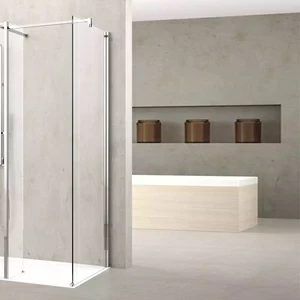 Novellini. Душевой уголок 120x90 см H7 с хромированным профилем KUADRA