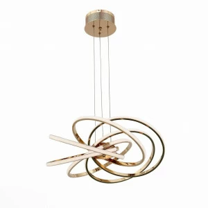 Подвесной светодиодный светильник ST Luce Canento SL957.202.06 ST LUCE ДИЗАЙНЕРСКИЕ, CANENTO 102628 Золотой