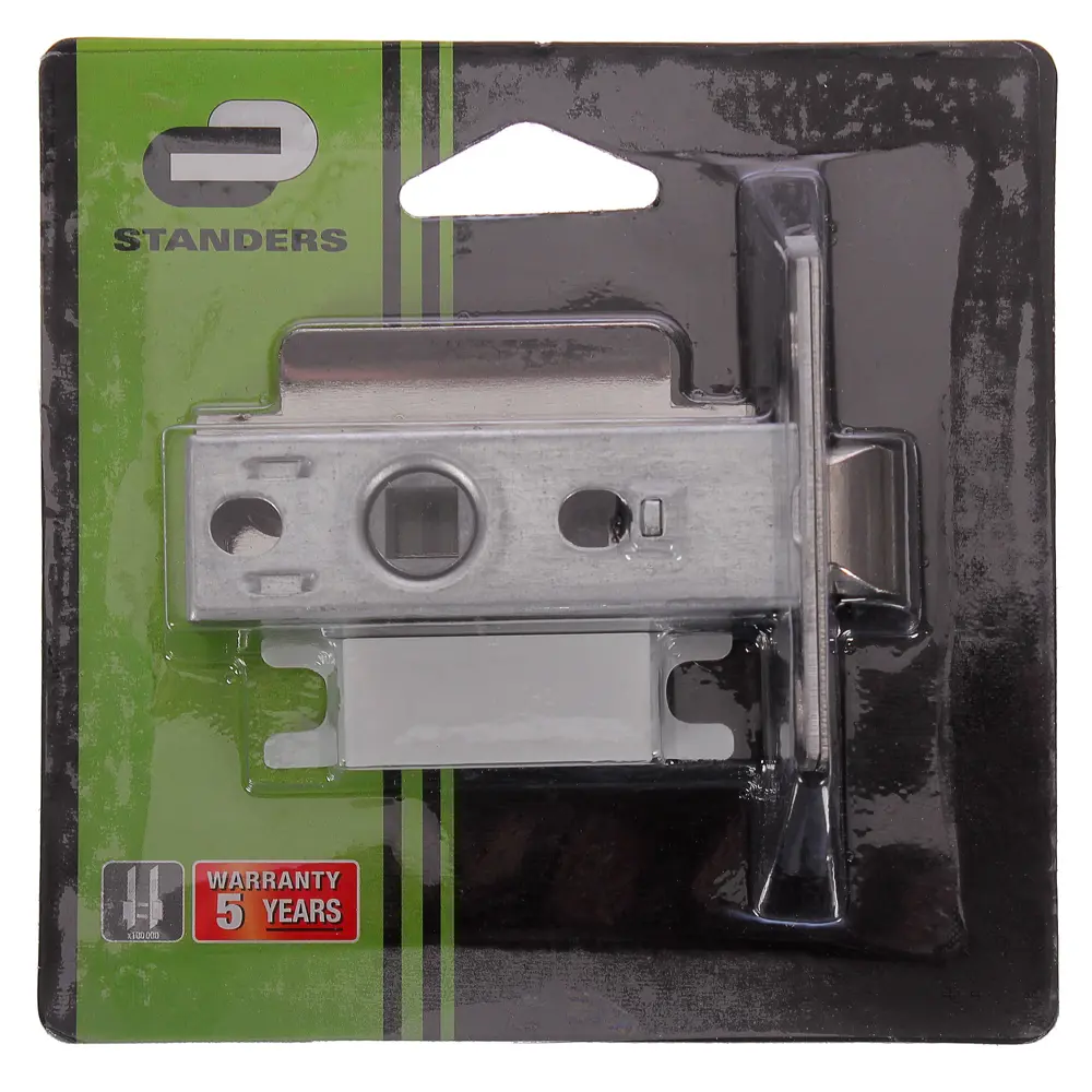 Защелка межкомнатная Standers TL01-SN 7х2.5х5.7 см сталь цвет никель STLM-2212144 - Вид №2