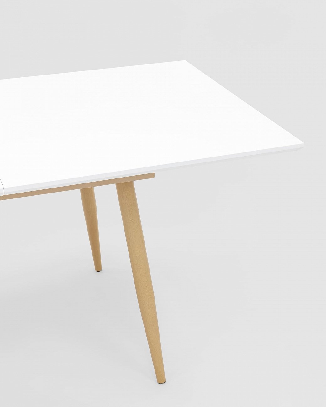 Стол обеденный раздвижной белый 160-220 см "Стокгольм" STOOL GROUP  00-3958849 Белый  - Вид №7