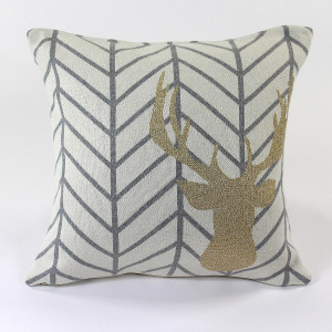 en_ny0059 Подушка с рисунком golden deer, 45х45 см EnjoyMe