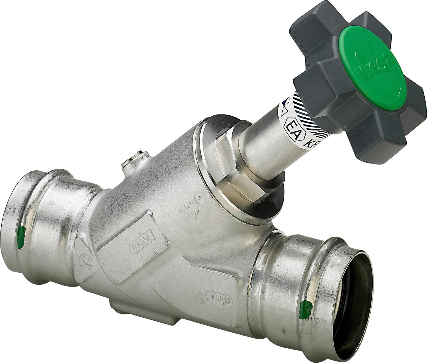 Viega Наклонный вентиль CRV Easytop Inox 2338 (468491) 468 491